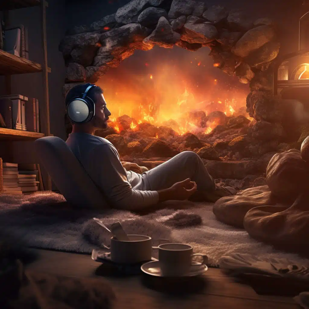 Relaxing Blaze: Fire Waves Tune