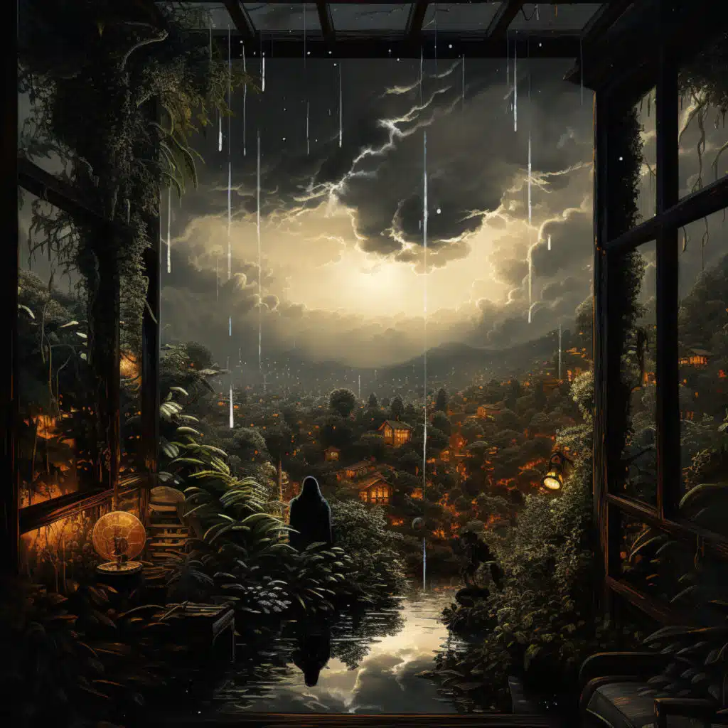 Reflejos Rítmicos De La Lluvia: Música Relajante Con Serenidad De La Lluvia