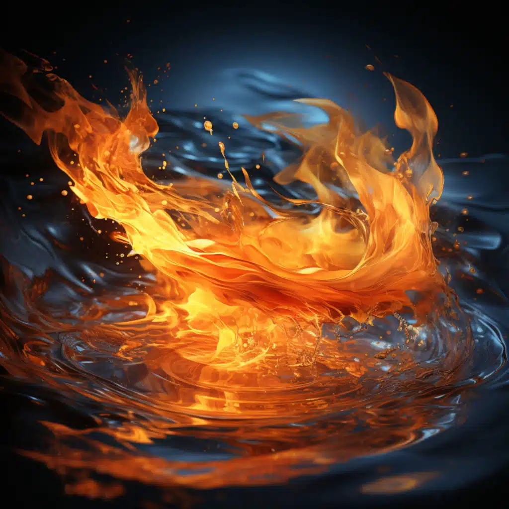 Ritmos De La Noche Con Fuego: Música Relajante En La Serenidad