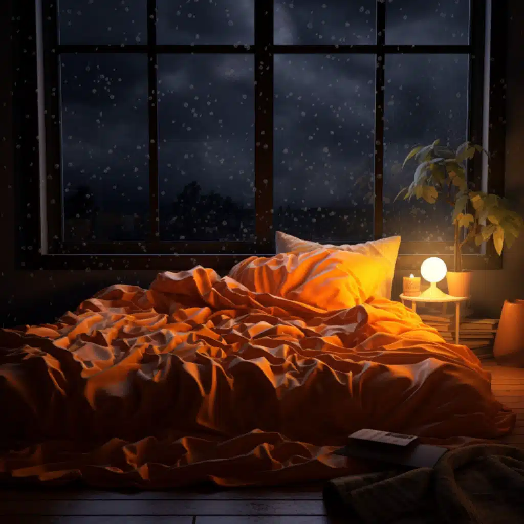 Binaural Rain Sleep: Nighttime Drizzle Harmonies