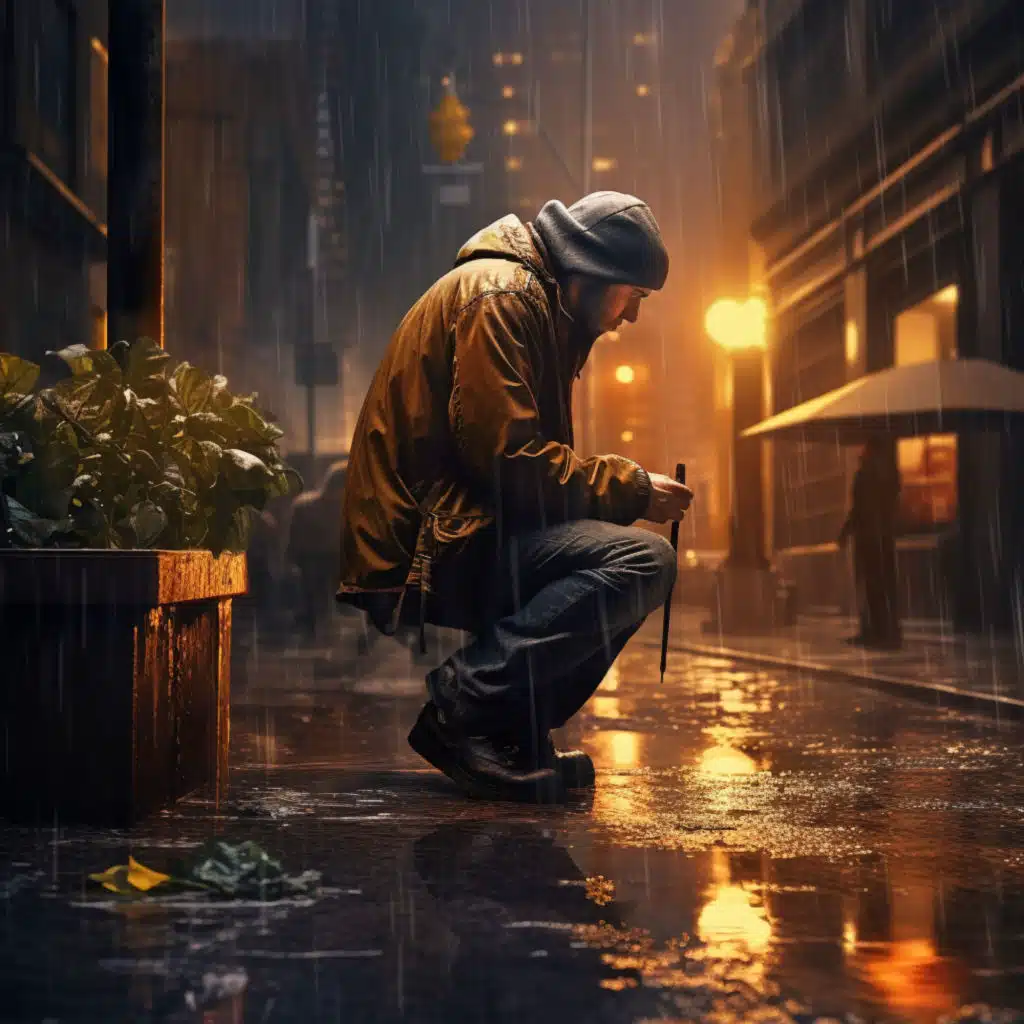 Binaural Rain Calm Mind