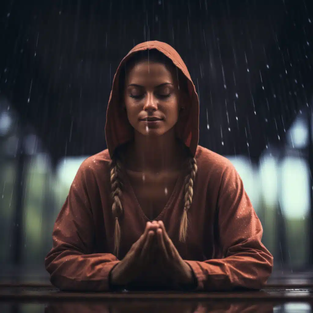 Clarity in Rain: Focus Rhythmic Echoes