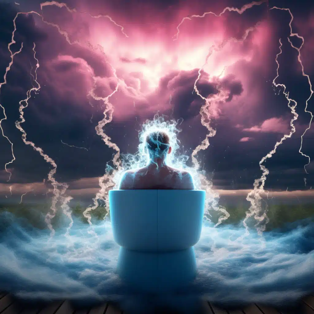 Thunderous Retreat: Spa Melody Flow