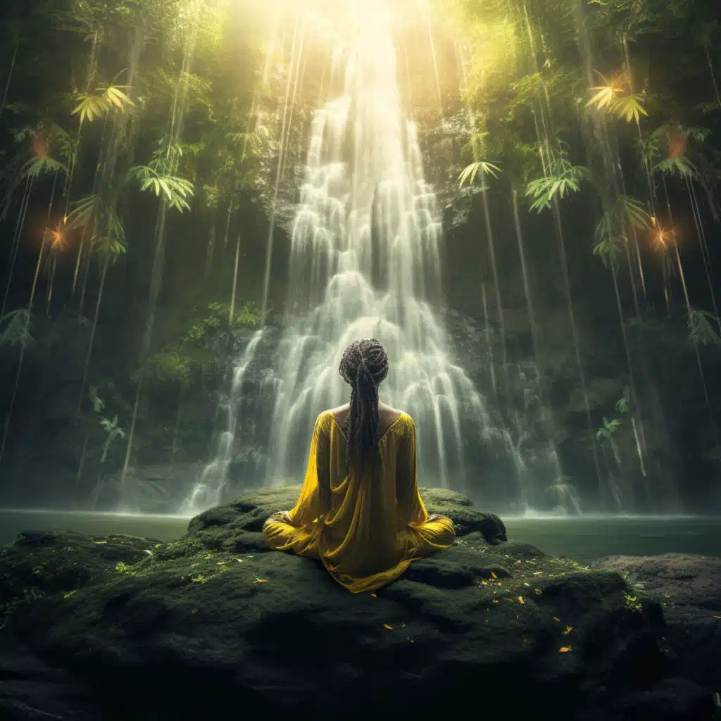 Harmonic Falls: Meditative Flow by the Waterfalls