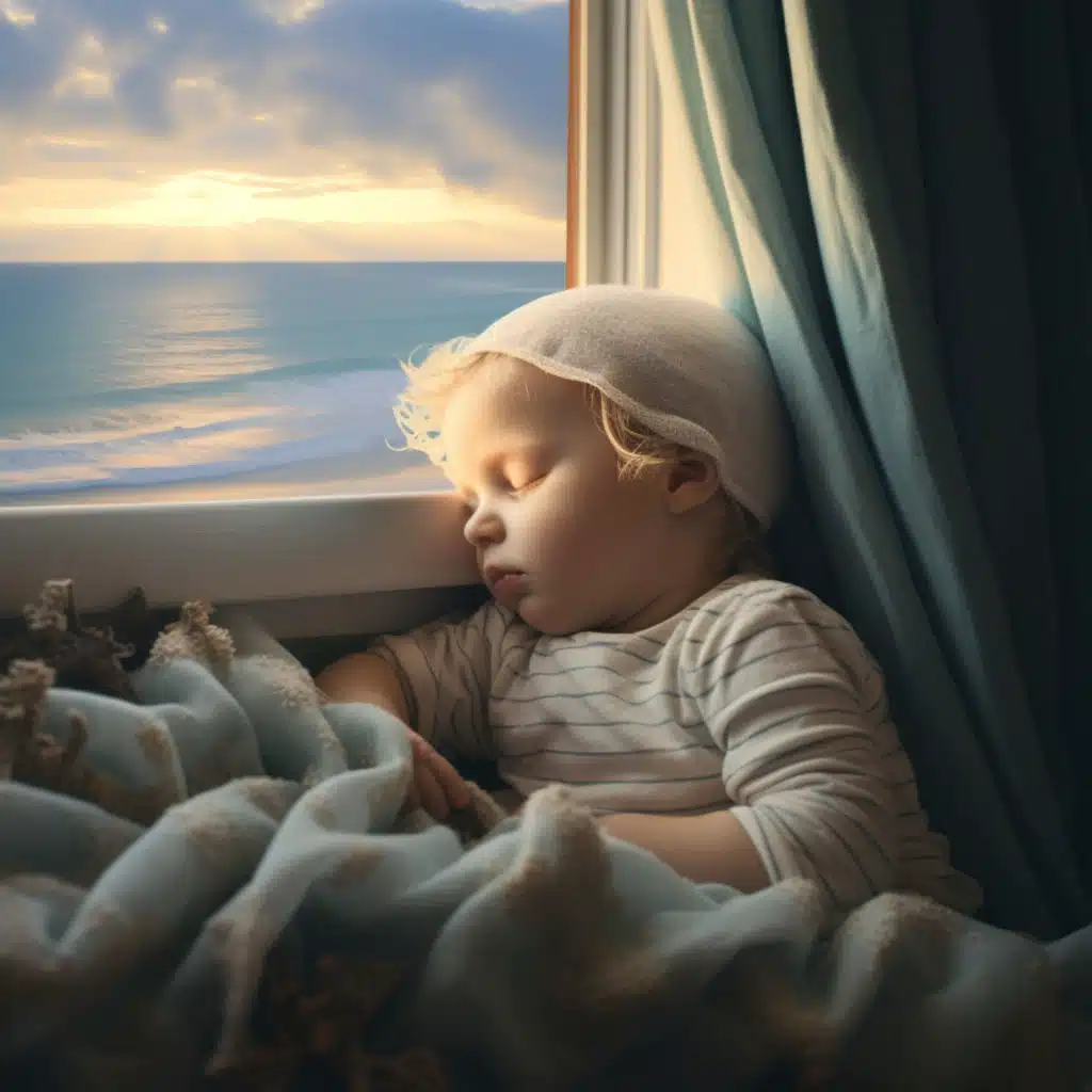 Canciones De Cuna De Las Olas: Felicidad De Un Océano Sereno