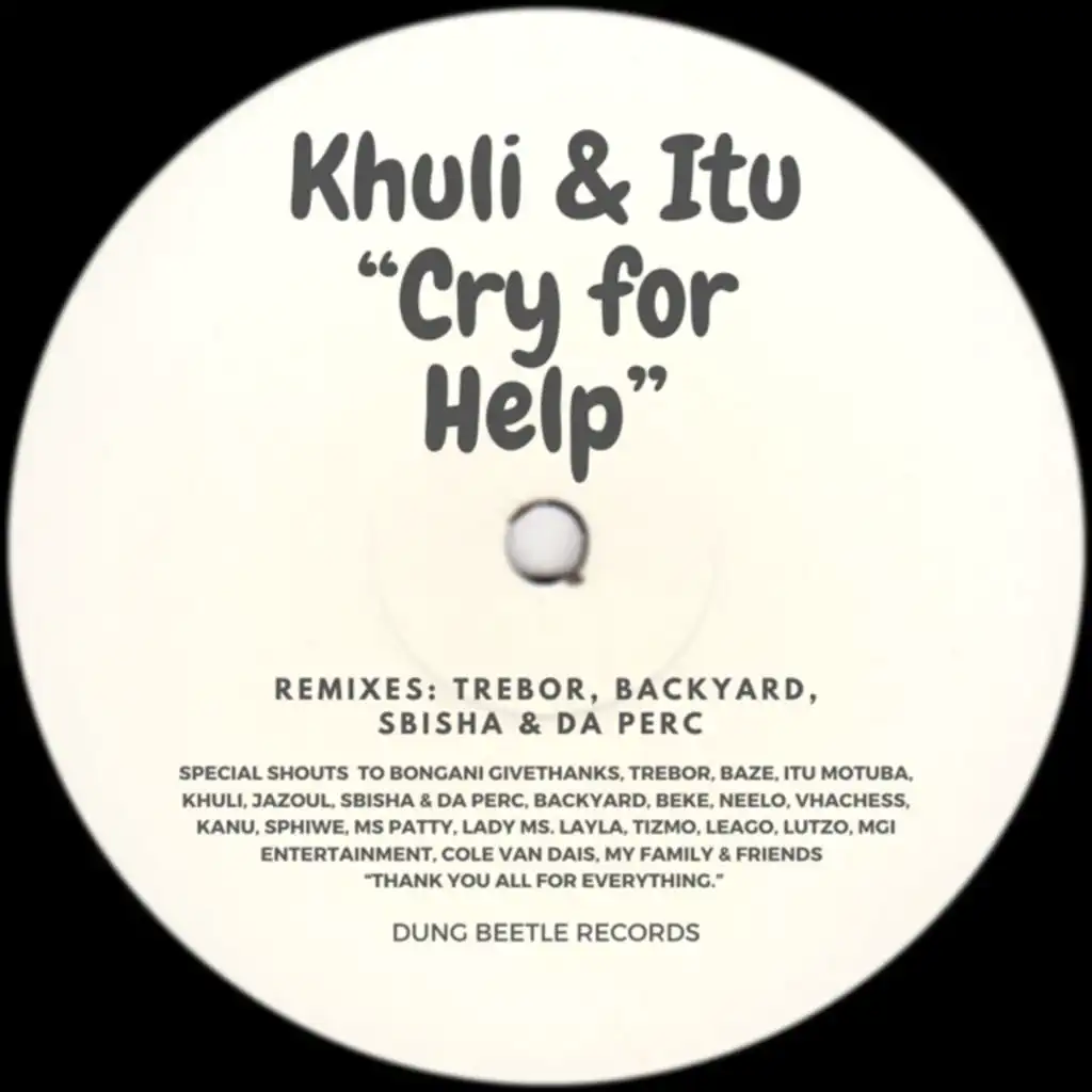 Cry for Help (Backyard Amapiano Remix)