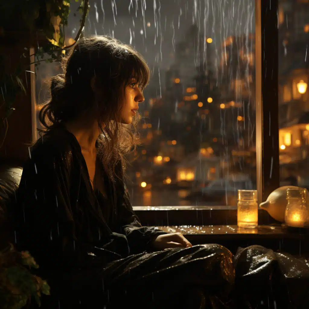 Abrazo De La Lluvia: Serenidad Meditativa