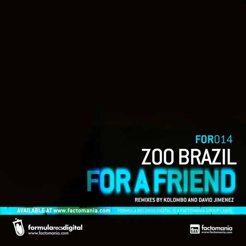 For a Friend (David Jimenez Remix)