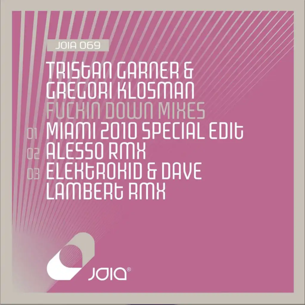 Tristan Garner & Gregori Klosman