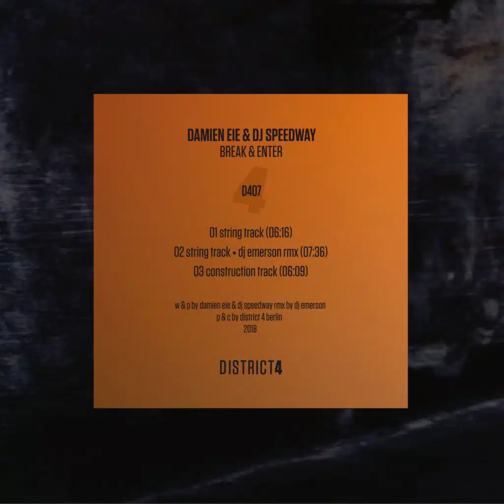 Damien Eie & DJ Speedway