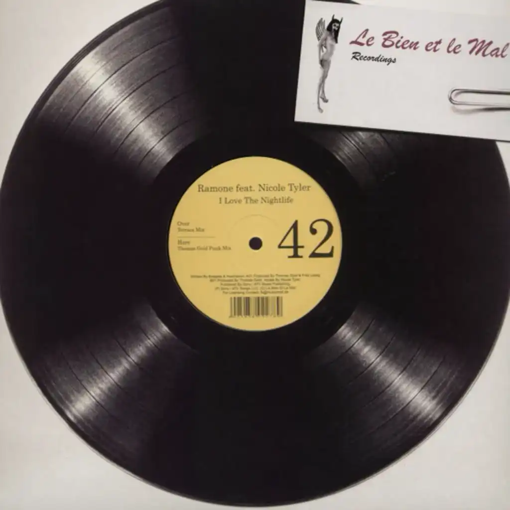 I Love the Nightlife (Terrace Mix) [feat. Nicole Tyler]