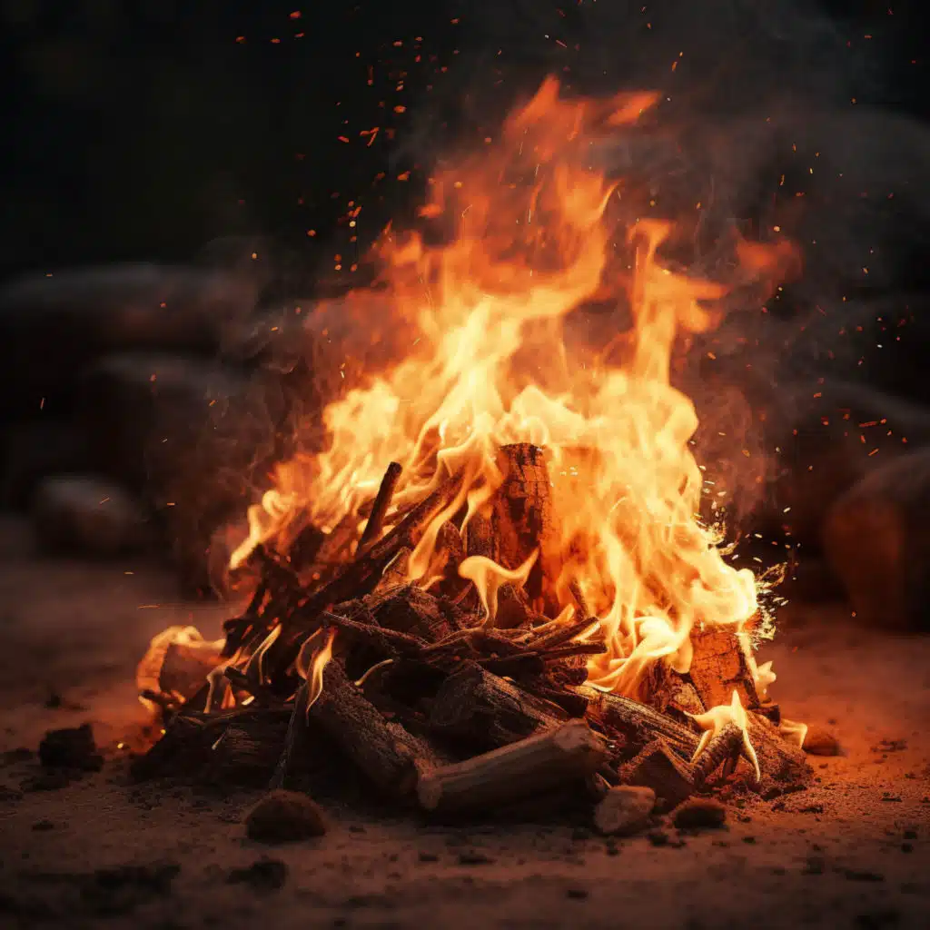 Natural Blaze: Echoes of Fire in the Wilderness