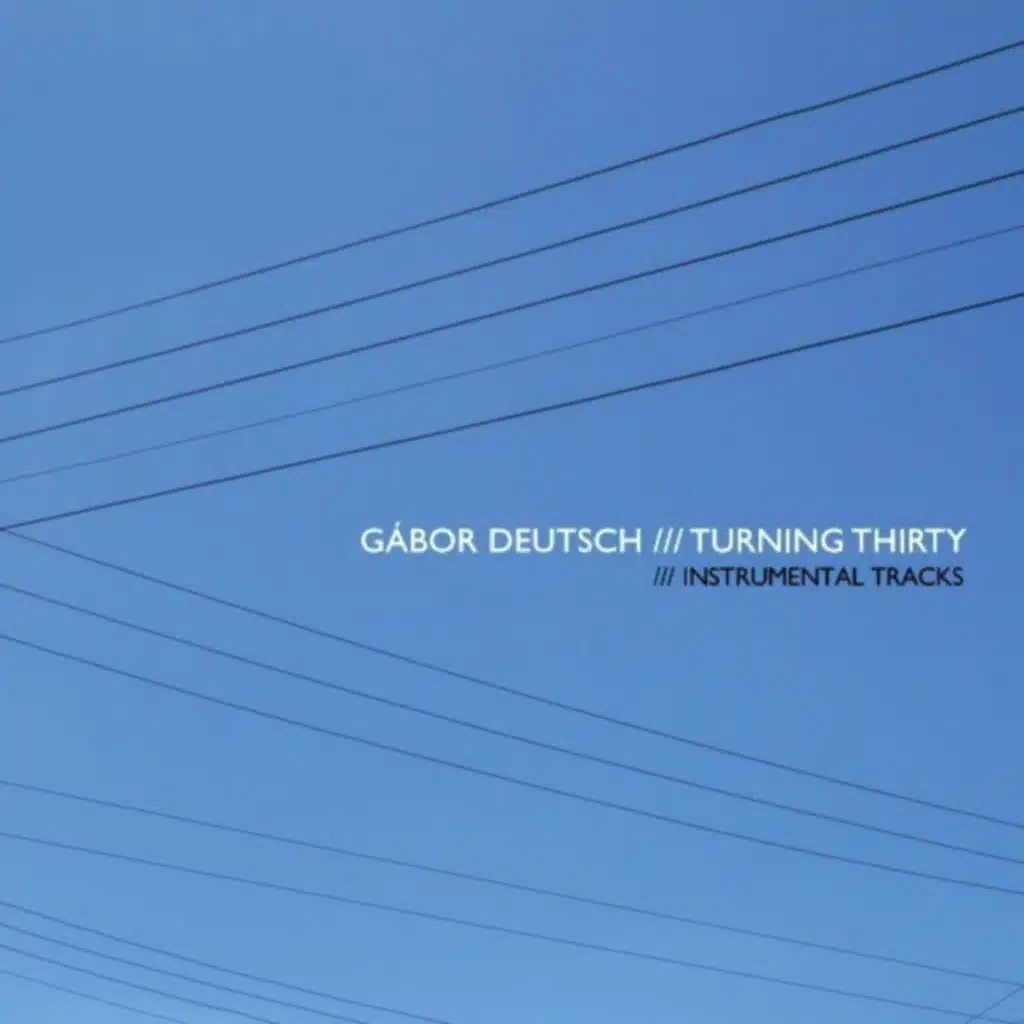 Turning Thirty (Instrumental Tracks)