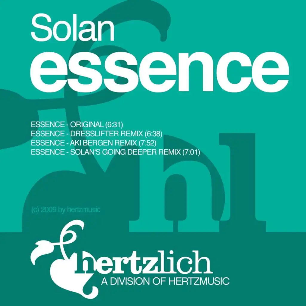 Essence (Solan's Going Deeper Remix)