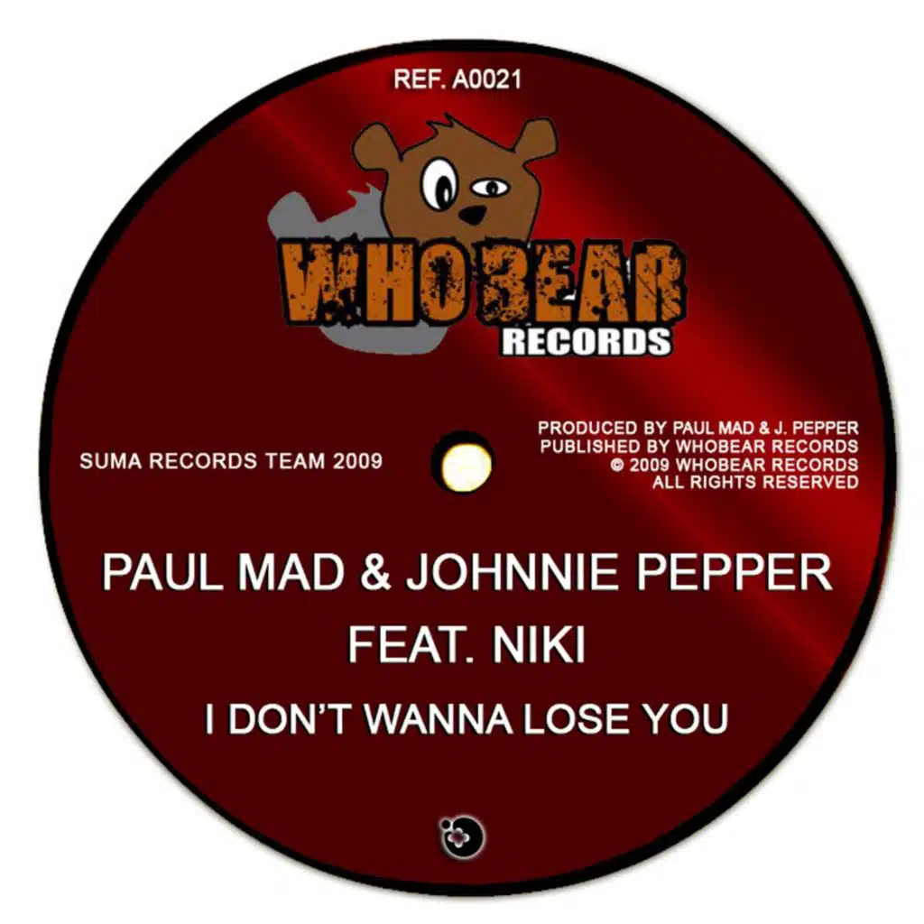 I Don't Wanna Lose You (Johnnie Pepper's Stronger Remix) [feat. Niki]