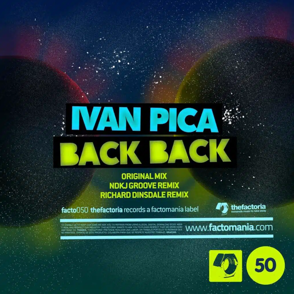 Back Back (Richard Dinsdale's Tanzanite Remix)