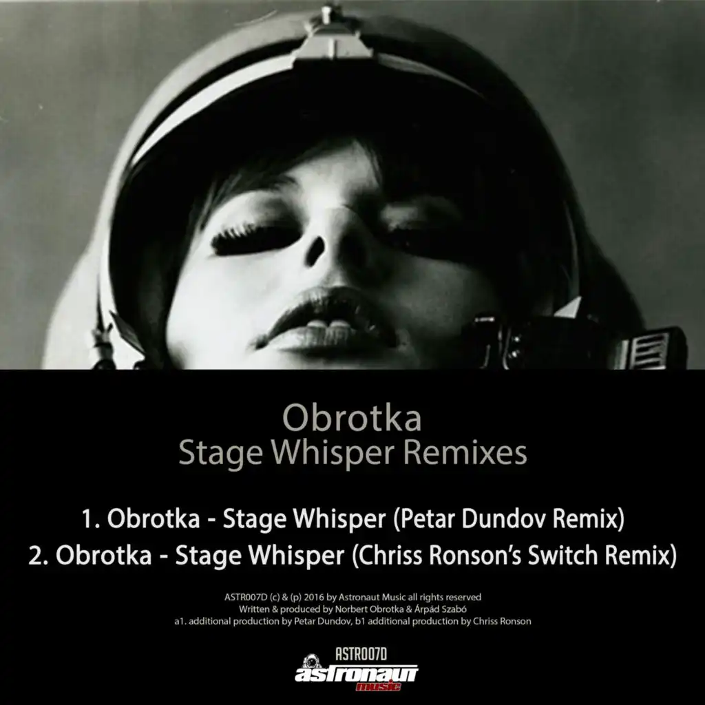 Stage Whisper (Chriss Ronson's Switch Remix)