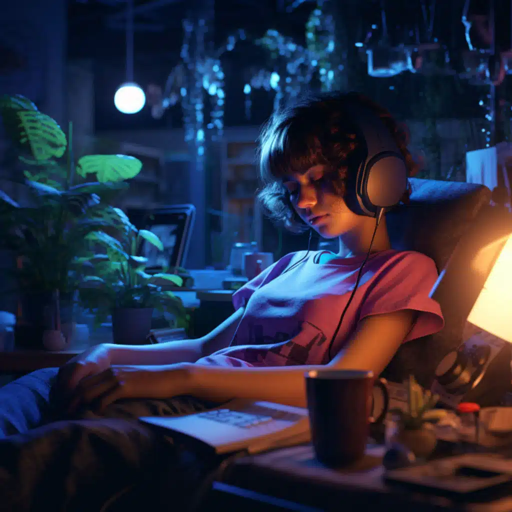 Lofi Night Serenity: Sleep Journey