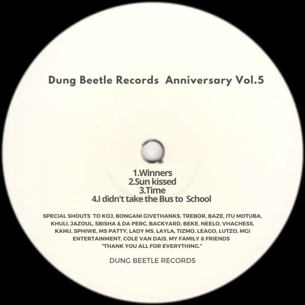 Dung Beetle Records Anniversary, Vol. 5