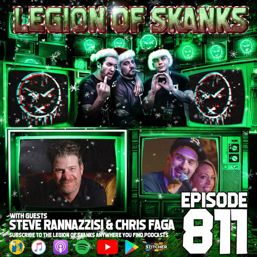 Episode #811 - Christmas 40 Hands - Steve Rannazzisi & Chris Faga