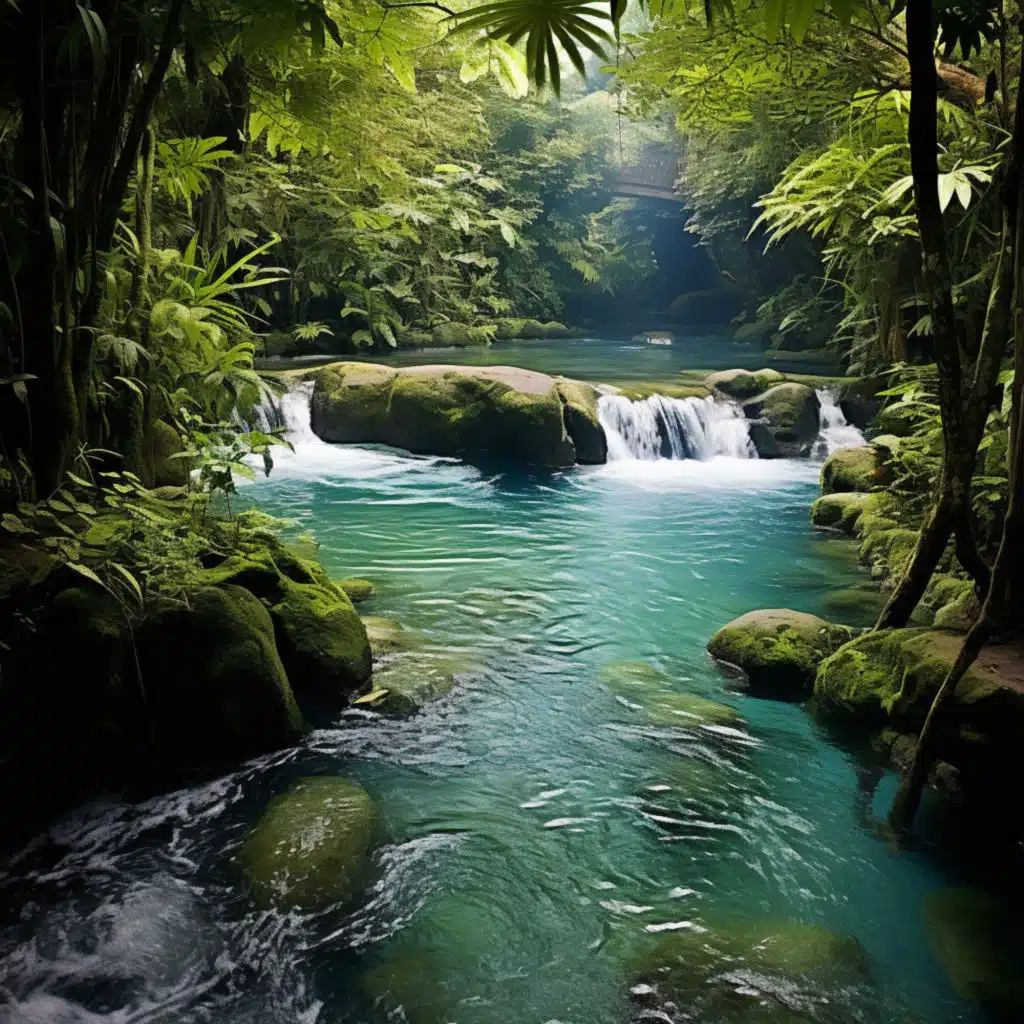 River Essence: Flowing Water Harmony