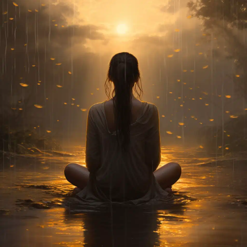 Lluvia Tranquila: Serenidad Del Masaje