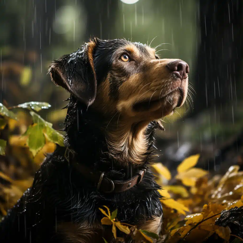 Serenatas Caninas De La Lluvia: Una Sinfonía De Tranquilidad