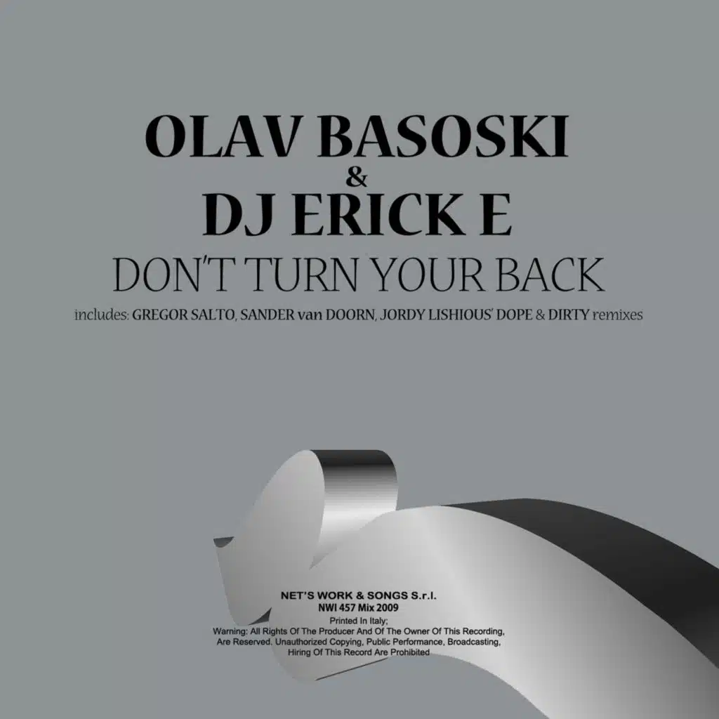 Don't Turn Your Back