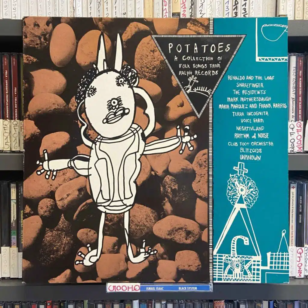 Un disque au hasard ? “Potatoes” une compilation de chansons folk de Ralph Records 