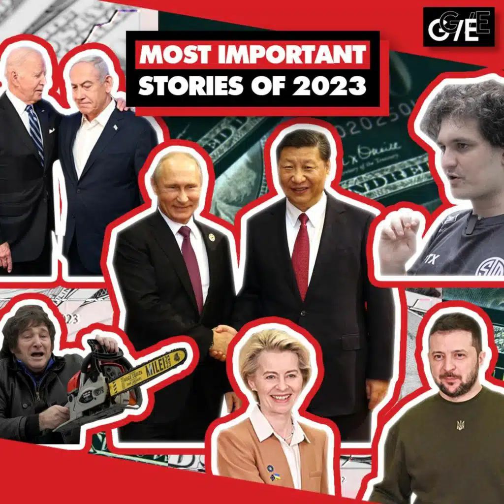 Most important stories of 2023: Gaza, Ukraine, China, BRICS, dedollarization, bank crises, inflation