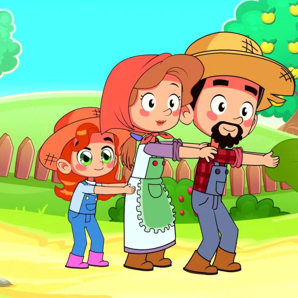 زرعنا جزرة في وسط البستان