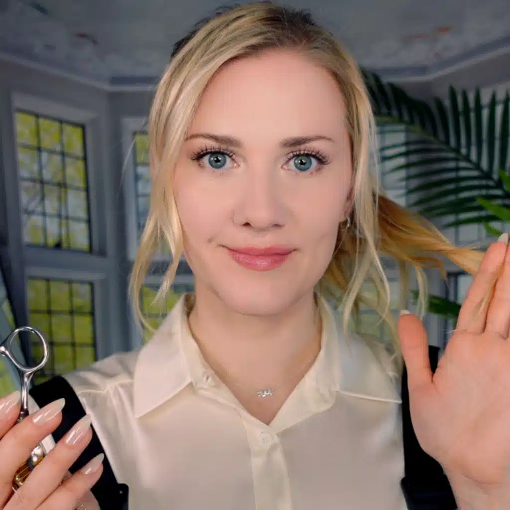 ✂️ Sleep-inducing Haircut and Curling 💇 ASMR | Soft Spoken into Whisper