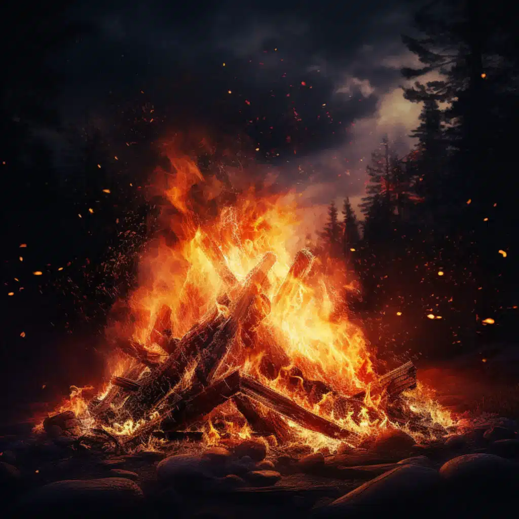 Study Beside the Fire: Gentle Ember Sounds