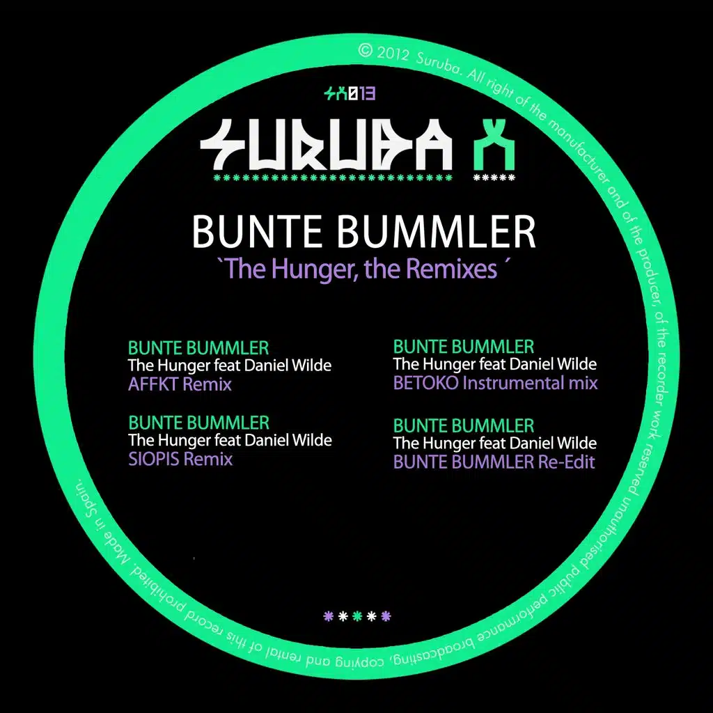 The Hunger, the Remixes