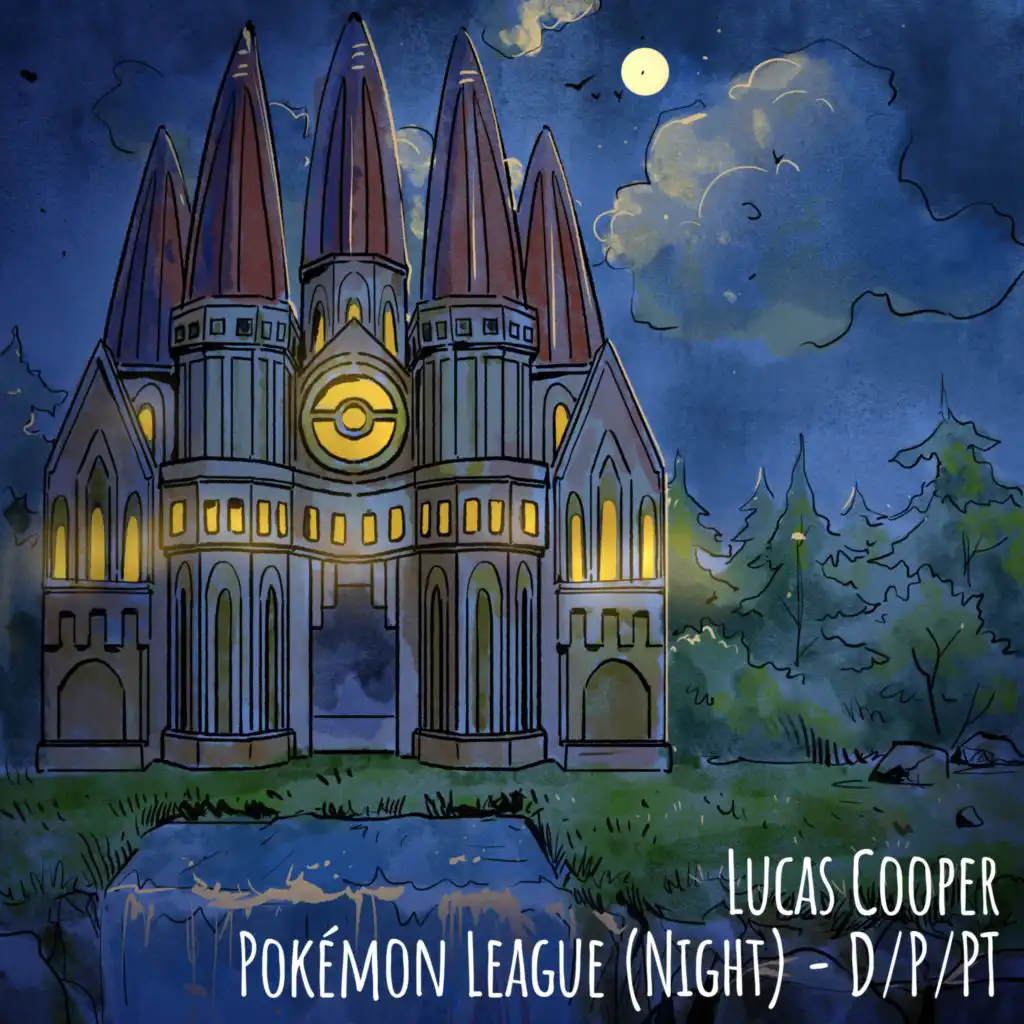 Pokémon League (Night) (From "Pokémon Diamond, Pearl & Platinum") (Piano)