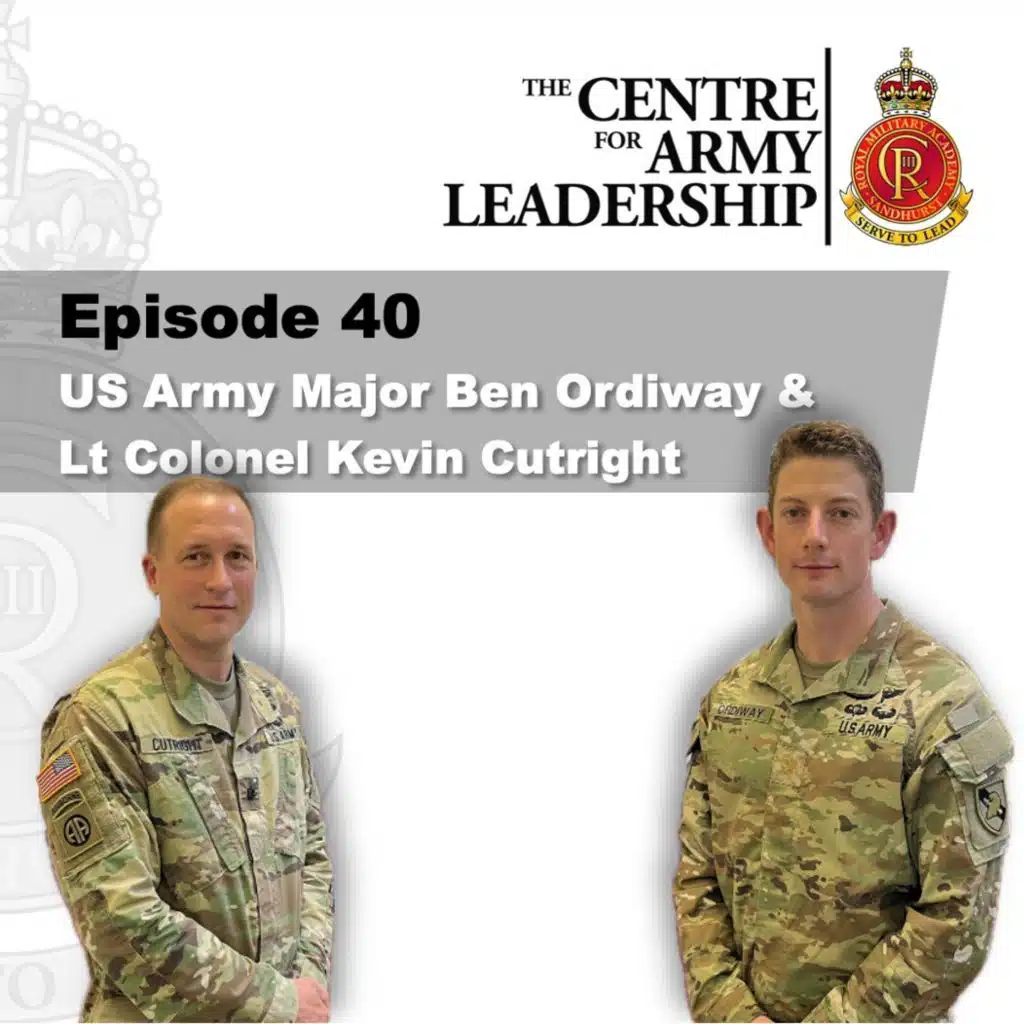 Episode 40 - Moral Terrain Coaching & Empathy with US Army Major Ben Ordiway & Lt Colonel Kevin Cutright