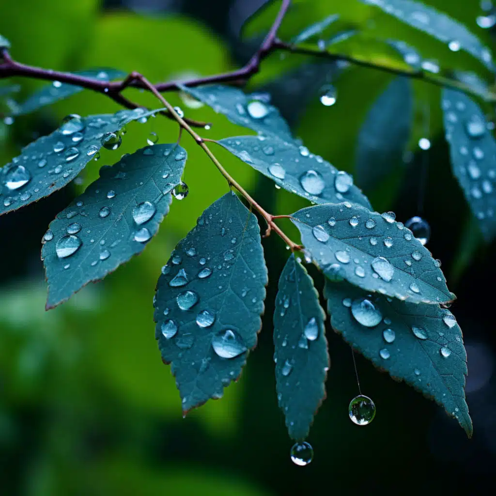 Rainy Reverie: Nature's Soothing Downpour