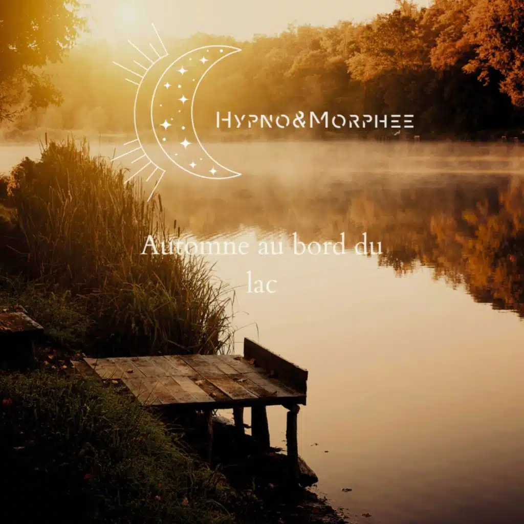 L'automne au bord d'un lac canadien, s'endormir avec douceur