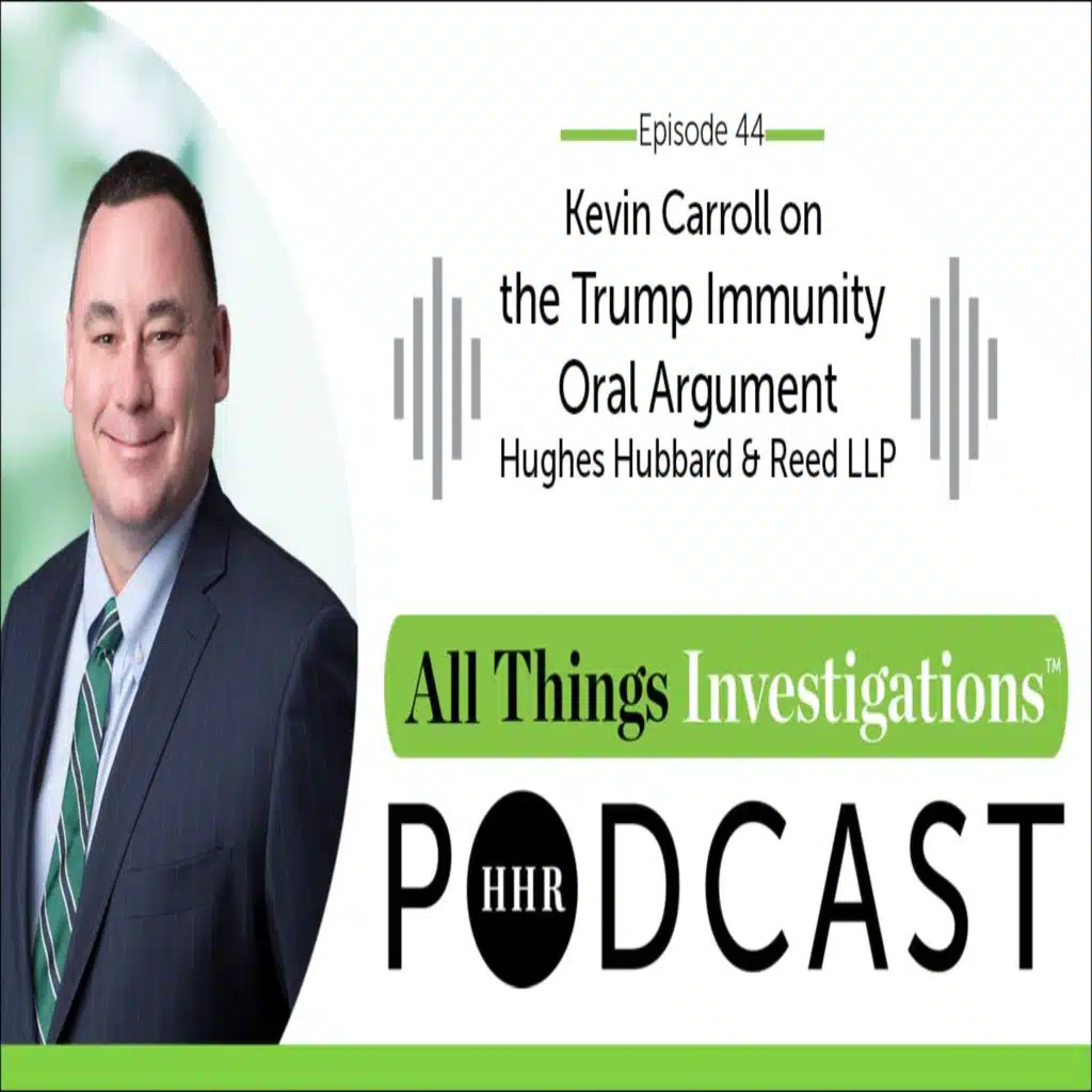 Kevin Carroll on the DC Court of Appeals Argument on Immunity