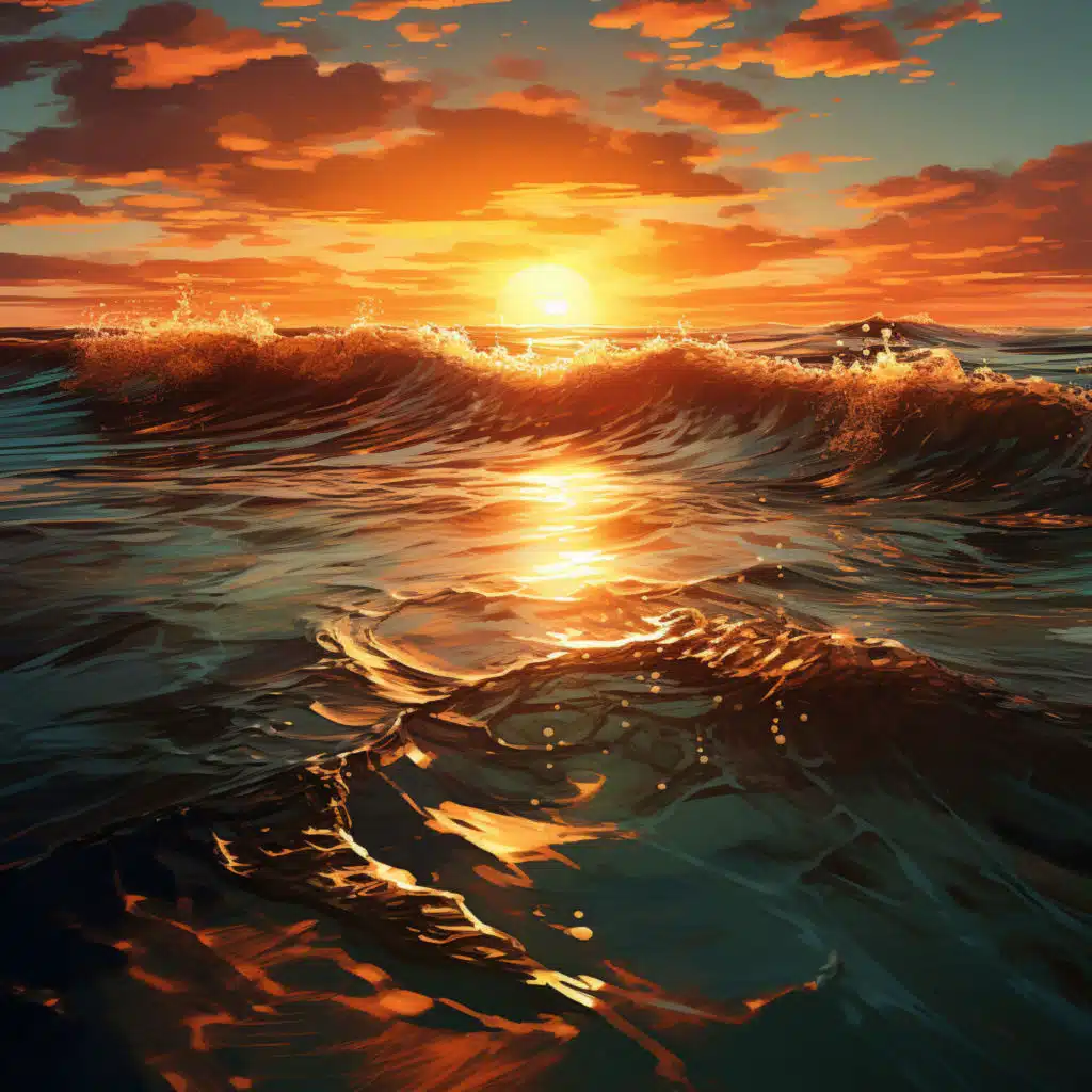 Binaural Ocean Study Ambiance: Concentration Waves