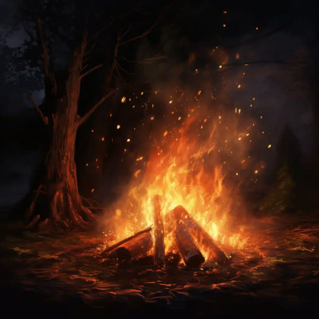 Fire's Sleep Embrace: Soothing Ember Sounds