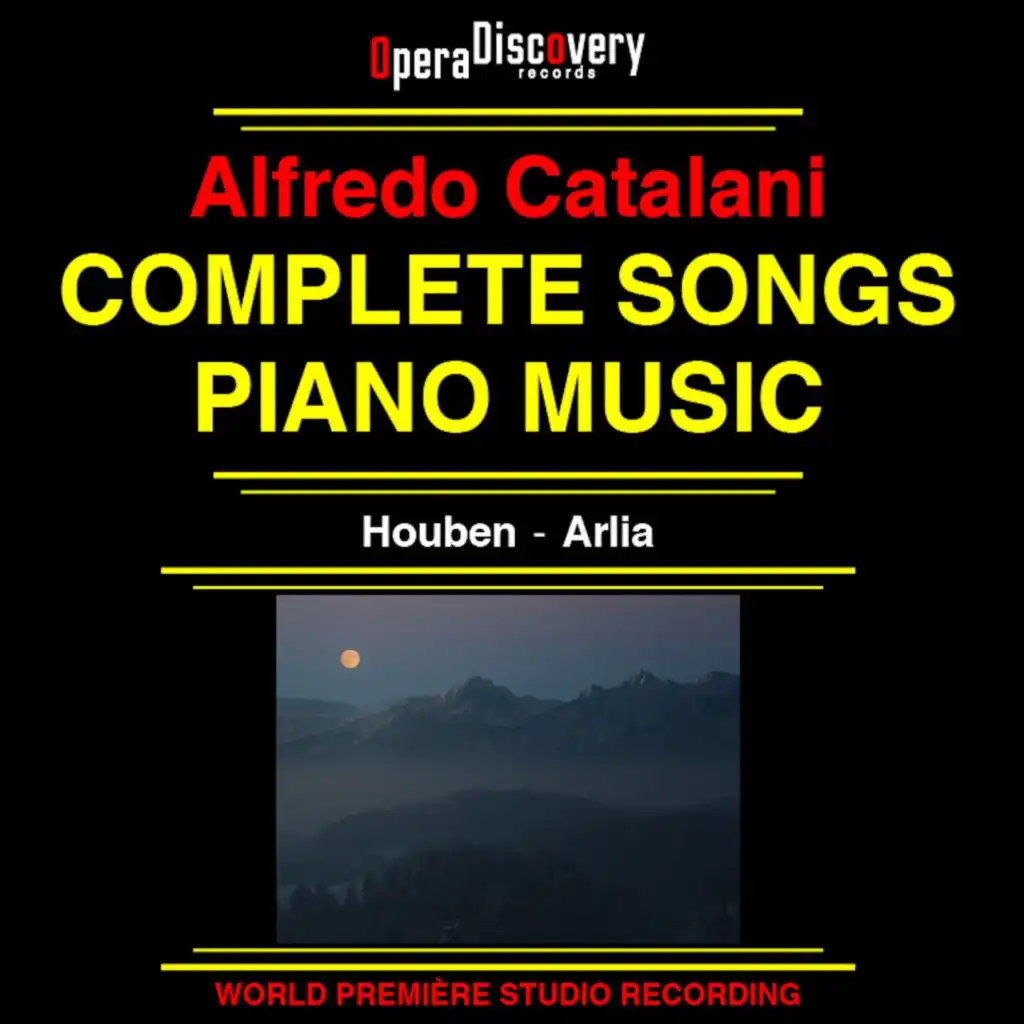 Alfredo Catalani - Complete Songs Piano Music