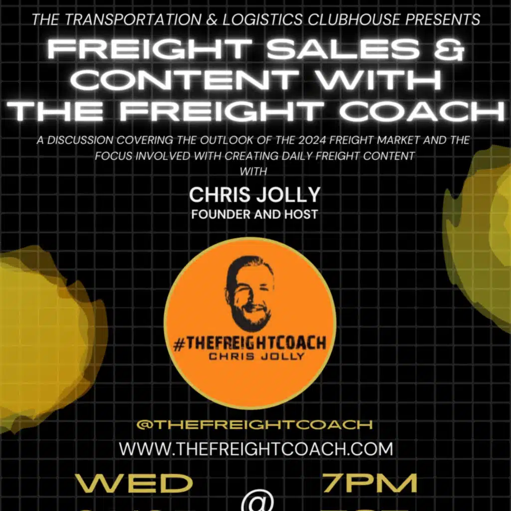 Episode #130 Freight Sales & Content Creation with #TheFreightCoach Chris Jolly