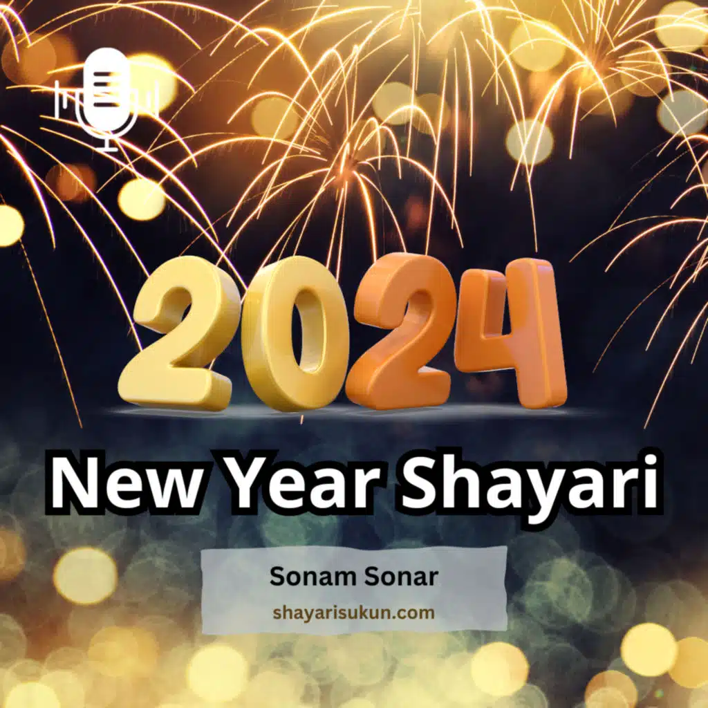 Happy New Year 2024 Shayari Celebration
