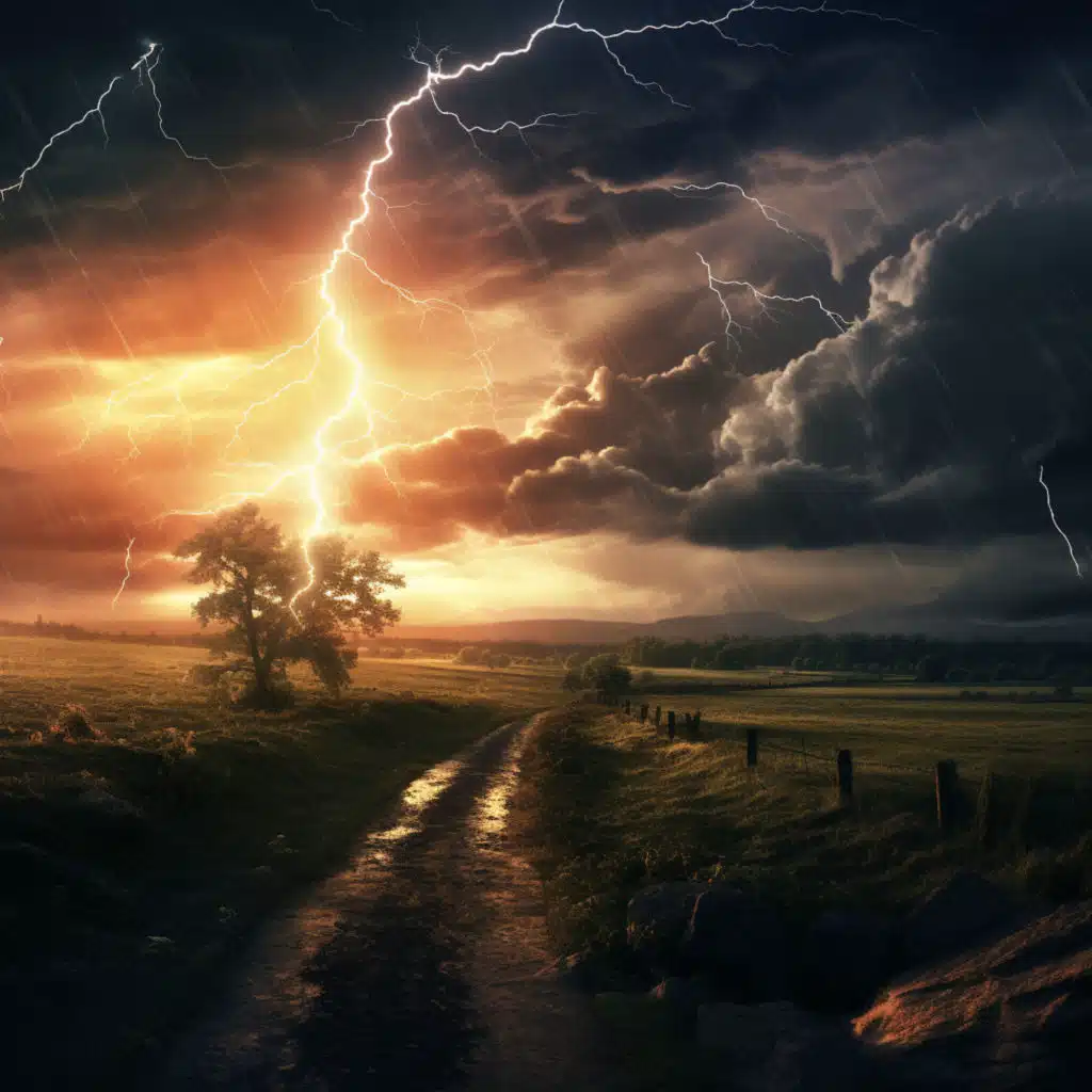 Thunder's Majesty: Powerful Nature Symphony
