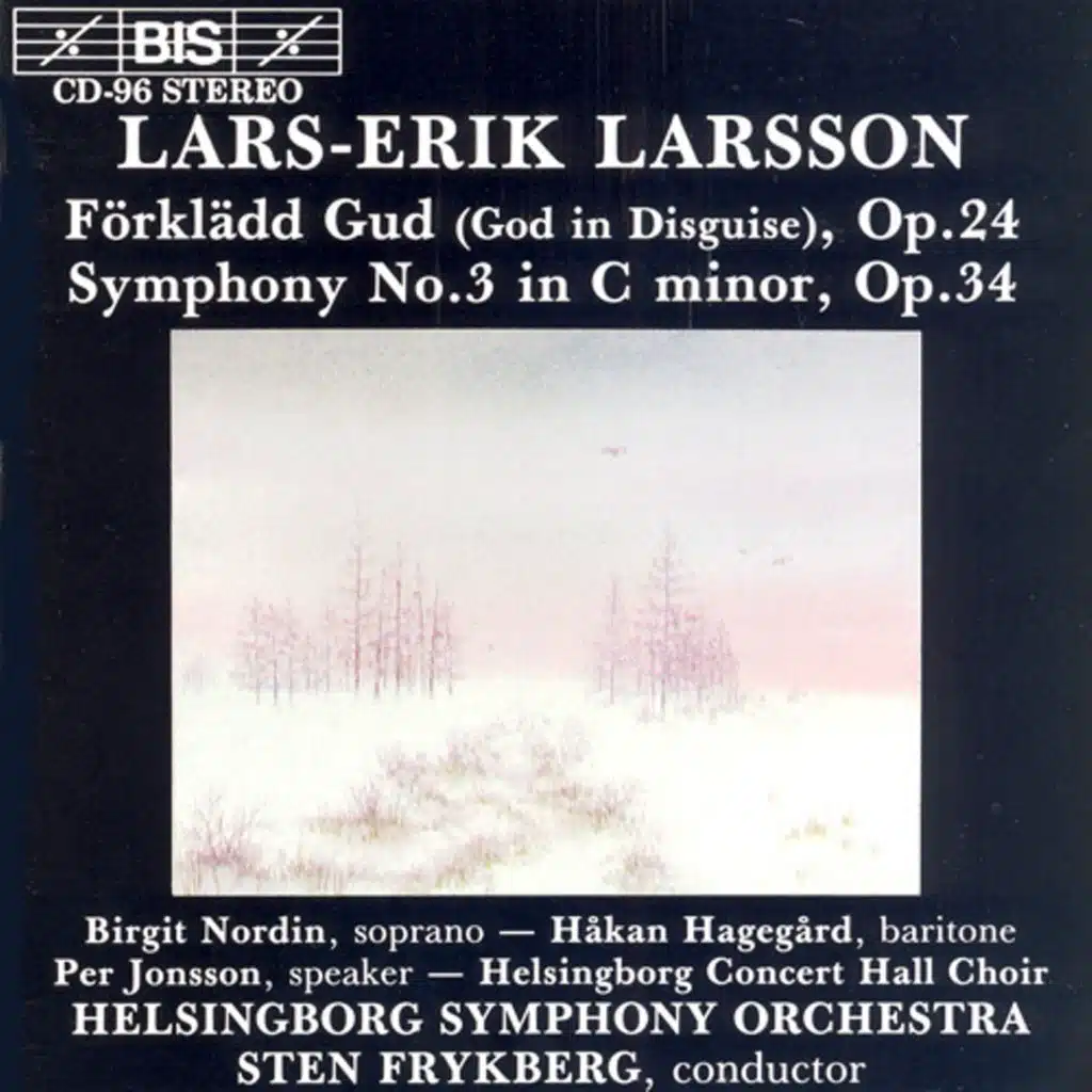 Forkladd gud, Op. 24: Valsignelse foljer i gudarnas spar… (Blessings follow in the wake of the gods…) [Chorus] [the Disguised God]