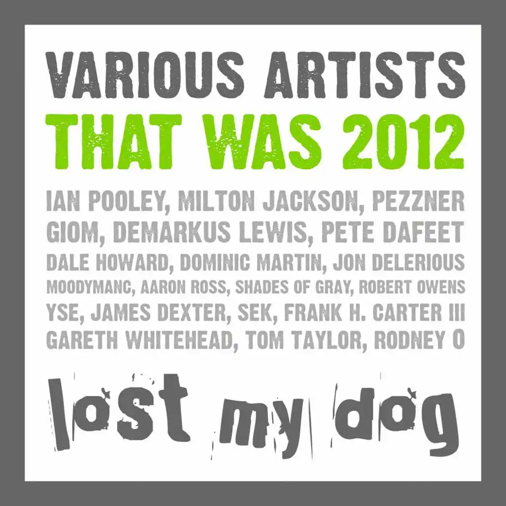 That Was 2012: Lost My Dog Records