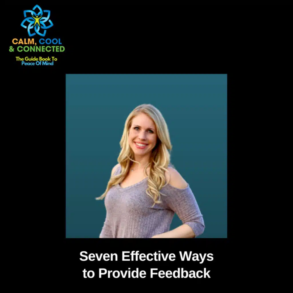 Seven Effective Ways to Provide Feedback