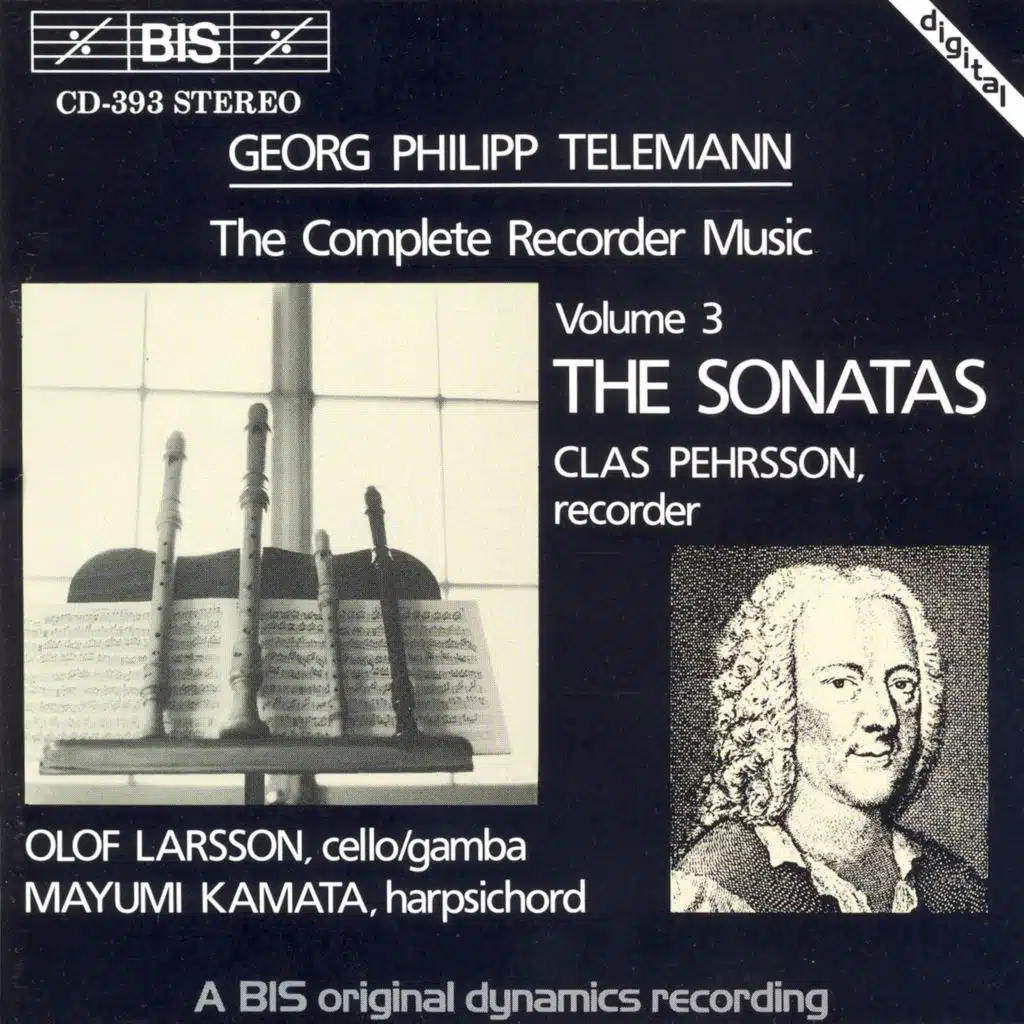 Telemann: Complete Recorder Music, Vol. 3