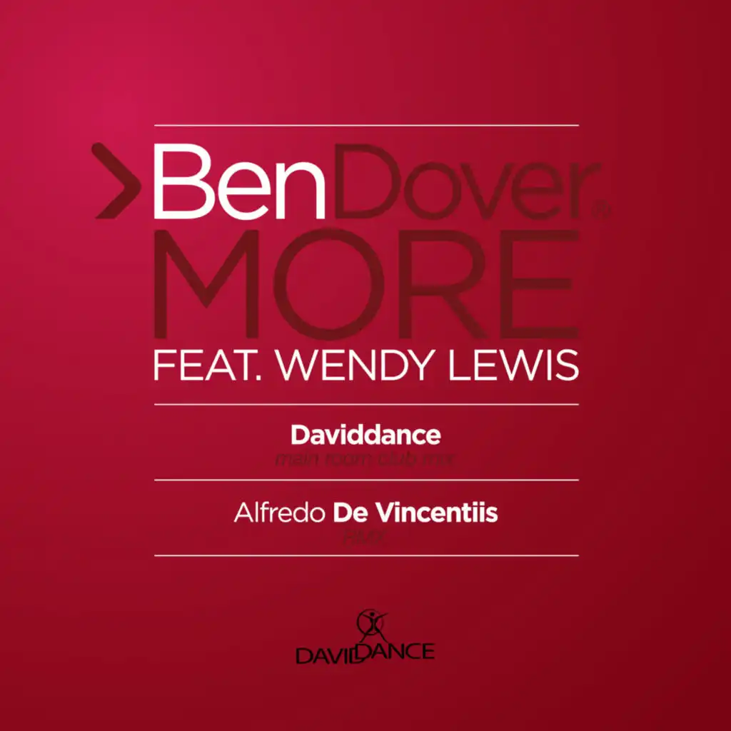 More (feat. Wendy Lewis) (Alfredo De Vincentiis RMX)